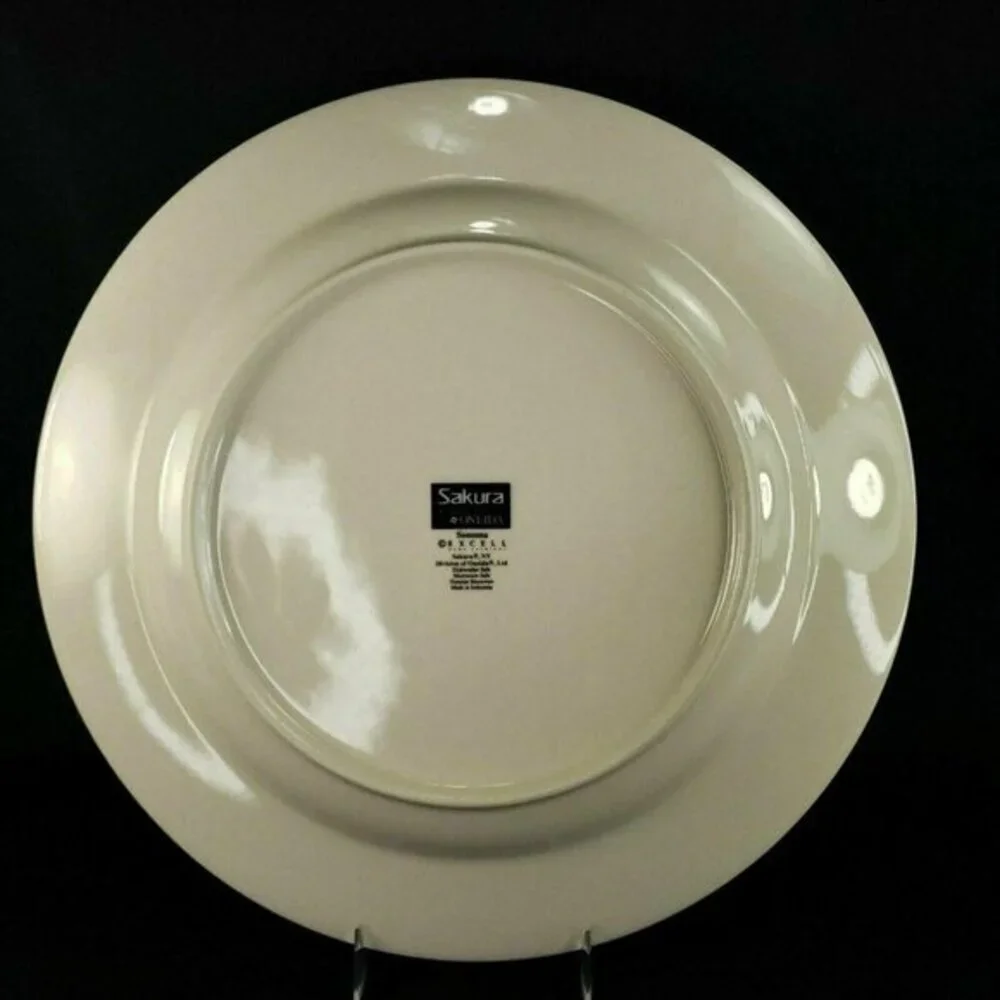 Sonoma Sakura Fruit Pattern Round Serving Platter‎ Crudite Cheese Cracker Plate